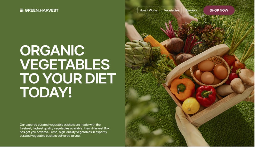 green harvest online store